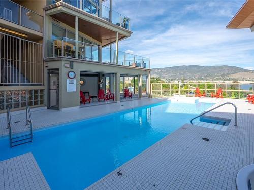 507-250 Marina Way, Penticton, BC - Outdoor With In Ground Pool
