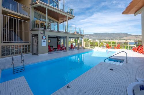 507-250 Marina Way, Penticton, BC - Outdoor With In Ground Pool