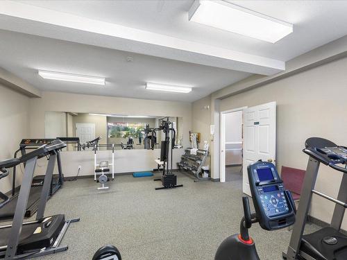 207-1329 Klo Road, Kelowna, BC - Indoor Photo Showing Gym Room