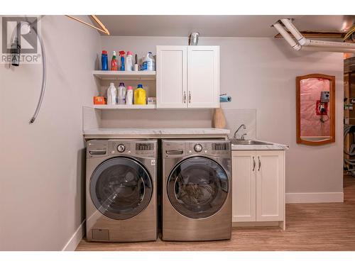 253 Kicking Horse Place, Vernon, BC - Indoor Photo Showing Laundry Room