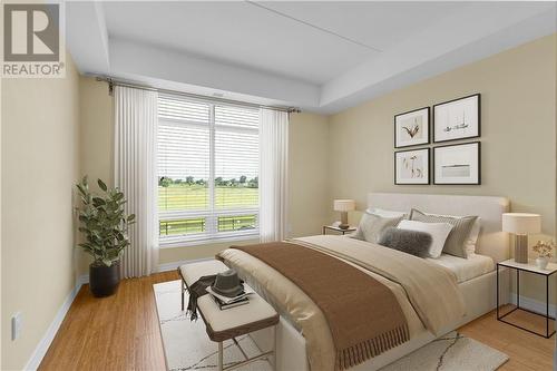 This picture has been virtually staged. - 1146 Montreal Road Unit#102, Cornwall, ON - Indoor Photo Showing Bedroom