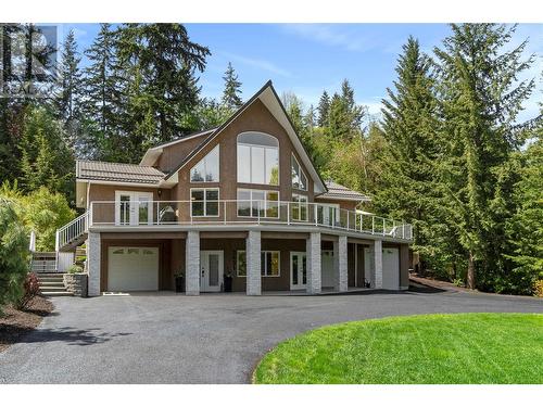 2631 Fairview Place, Blind Bay, BC - Outdoor With Deck Patio Veranda With Facade