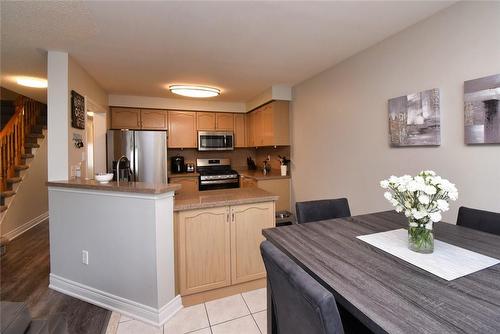 Kitchen Overview from Dining Area - 5235 Thornburn Drive, Burlington, ON - Indoor
