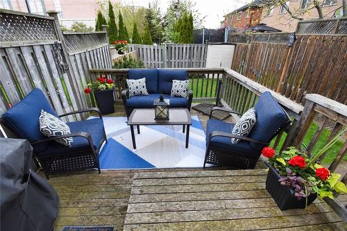 Stunning deck where you can entertain and bbq with friends and family! - 5235 Thornburn Drive, Burlington, ON - Outdoor With Deck Patio Veranda With Exterior