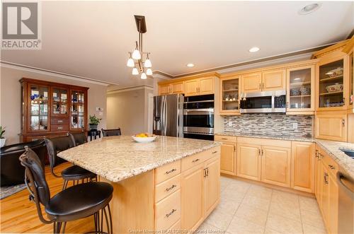 717 Royal Oaks Blvd, Moncton, NB - Indoor Photo Showing Kitchen With Upgraded Kitchen