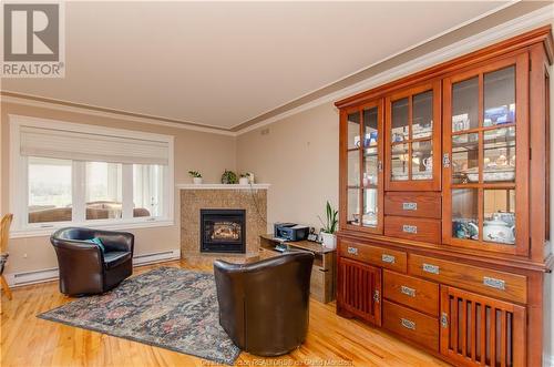 717 Royal Oaks Blvd, Moncton, NB - Indoor Photo Showing Living Room With Fireplace
