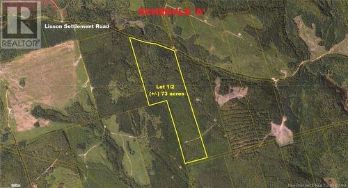 Lot 1/2 Lisson Settlement Road, Lisson Settlement, NB 