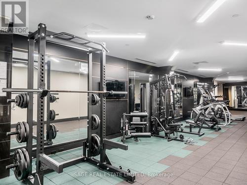 603 - 1238 Dundas Street E, Toronto, ON - Indoor Photo Showing Gym Room