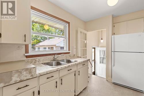 223 Bel Air Avenue, Hamilton, ON - Indoor Photo Showing Kitchen With Double Sink