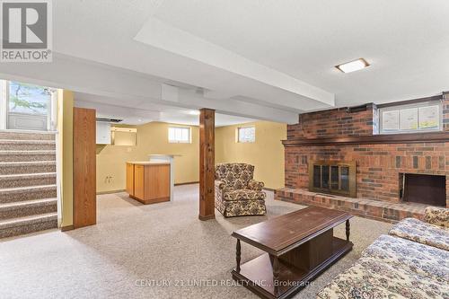 223 Bel Air Avenue, Hamilton, ON - Indoor Photo Showing Other Room With Fireplace