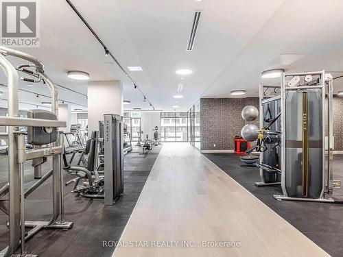 1601 - 130 River Street, Toronto, ON - Indoor Photo Showing Gym Room