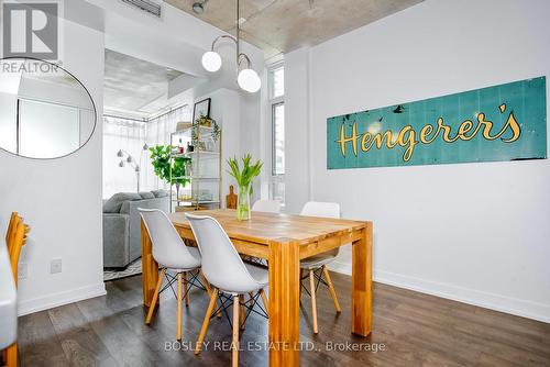 208 - 1205 Queen Street W, Toronto, ON - Indoor Photo Showing Dining Room