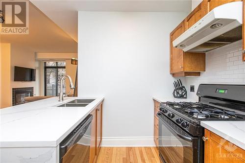 375 Lisgar Street Unit#205, Ottawa, ON - Indoor Photo Showing Kitchen With Double Sink