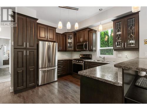 4354 Highway 3 Unit# 62, Keremeos, BC - Indoor Photo Showing Kitchen With Stainless Steel Kitchen With Double Sink