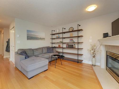301-445 Cook St, Victoria, BC - Indoor Photo Showing Living Room With Fireplace