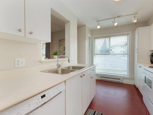301-445 Cook St, Victoria, BC - Indoor Photo Showing Kitchen With Double Sink