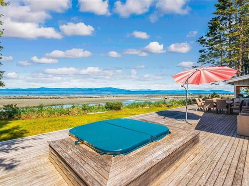 1141 Butterball Dr, Qualicum Beach, BC - Outdoor With Deck Patio Veranda With View