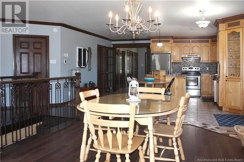 1095 Le Paradis Road, Saint-Jacques, NB - Indoor Photo Showing Dining Room