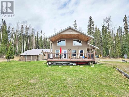7132 Bowron Lake Road, Quesnel, BC - Outdoor With Deck Patio Veranda With Backyard With Exterior