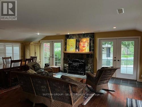 1745 Kilally Road, London, ON - Indoor Photo Showing Other Room With Fireplace