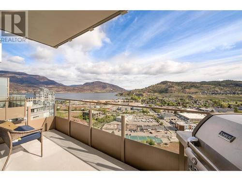 1181 Sunset Drive Unit# 2501, Kelowna, BC - Outdoor With Balcony With View