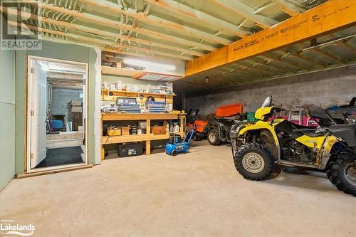 1112 Bushwolf Lake Road, Haliburton, ON - Indoor Photo Showing Garage