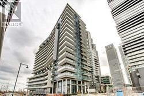 505 - 39 Annie Craig Drive, Toronto, ON - Outdoor With Balcony With Facade