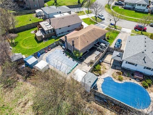Aerial View Of Back Exterior - 5831 Hennepin Crescent, Niagara Falls, ON - Outdoor With View