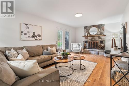 127 Parliament Street, Cramahe, ON - Indoor Photo Showing Living Room With Fireplace