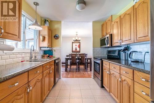 3461 Highway 7 Road, Kawartha Lakes, ON - Indoor Photo Showing Kitchen With Double Sink
