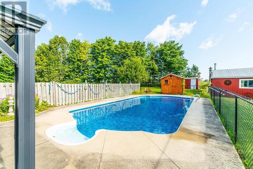 3461 Highway 7 Road, Kawartha Lakes, ON - Outdoor With In Ground Pool With Backyard
