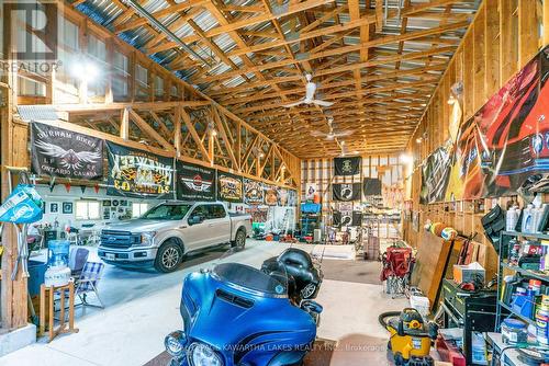 3461 Highway 7 Road, Kawartha Lakes, ON - Indoor Photo Showing Garage