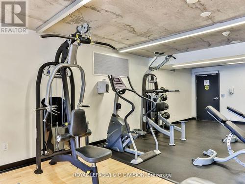 1510 - 78 Tecumseth Street, Toronto, ON - Indoor Photo Showing Gym Room