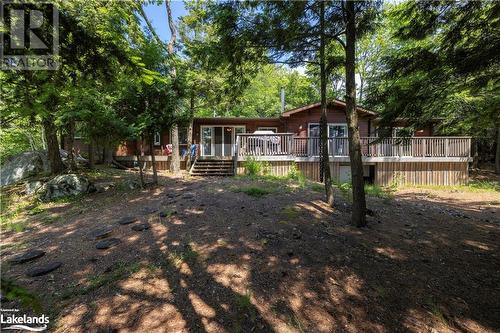 215 Crane Lake Water, The Archipelago, ON - Outdoor With Deck Patio Veranda