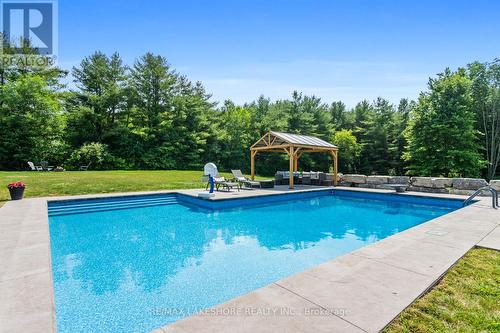 9451 Hutsell Road, Hamilton Township, ON - Outdoor With In Ground Pool With Backyard