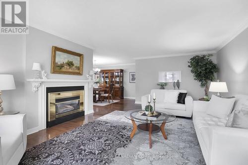 75 - 50 Fiddlers Green Road, London, ON - Indoor Photo Showing Living Room With Fireplace