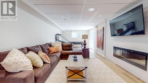 12 Sprucewood Lane, Torbay, NL - Indoor Photo Showing Living Room With Fireplace