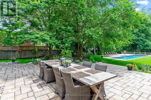 2050 Dickson Road, Mississauga, ON - Outdoor With In Ground Pool With Deck Patio Veranda With Backyard