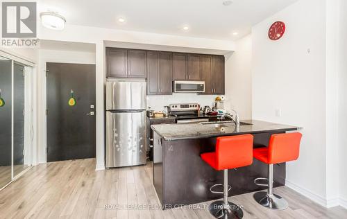 521 - 200 Lagerfeld Drive, Brampton, ON - Indoor Photo Showing Kitchen With Stainless Steel Kitchen With Double Sink