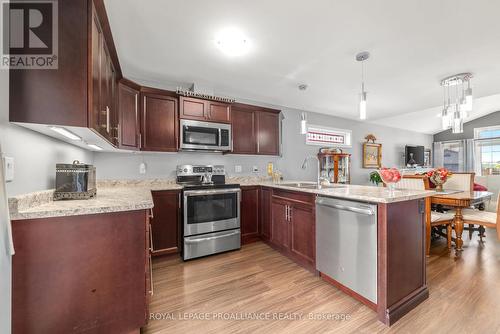 79 Deacon Place, Belleville, ON - Indoor Photo Showing Kitchen With Double Sink