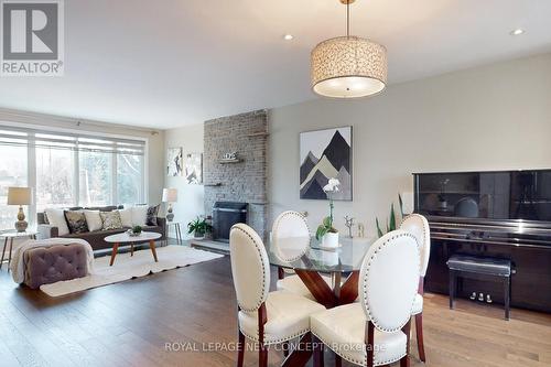 24 Fleetwell Court, Toronto, ON - Indoor With Fireplace