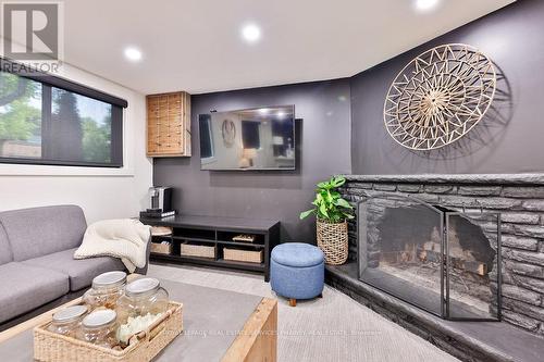 218 Vance Drive, Oakville, ON - Indoor With Fireplace