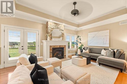 349 Brimley Road S, Alnwick/Haldimand, ON - Indoor Photo Showing Living Room With Fireplace