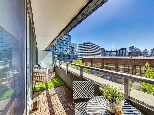 N324-120 Bayview Ave, Toronto, ON - Outdoor With Balcony With Exterior