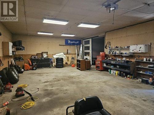 2207 Vernon Road, Quesnel, BC - Indoor Photo Showing Garage