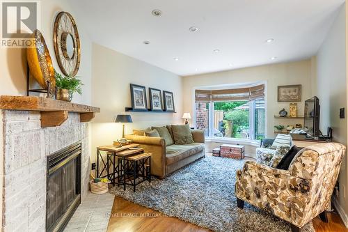 14 - 2230 Walker'S Line, Burlington, ON - Indoor Photo Showing Living Room With Fireplace