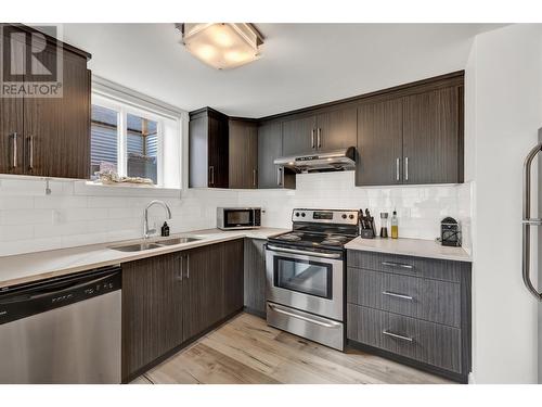 1130 Stockley Street, Kelowna, BC - Indoor Photo Showing Kitchen With Stainless Steel Kitchen With Double Sink