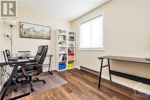 Second bedroom, currently used as an office and storage space. - 616 Tanguay Court, Ottawa, ON - Indoor Photo Showing Office