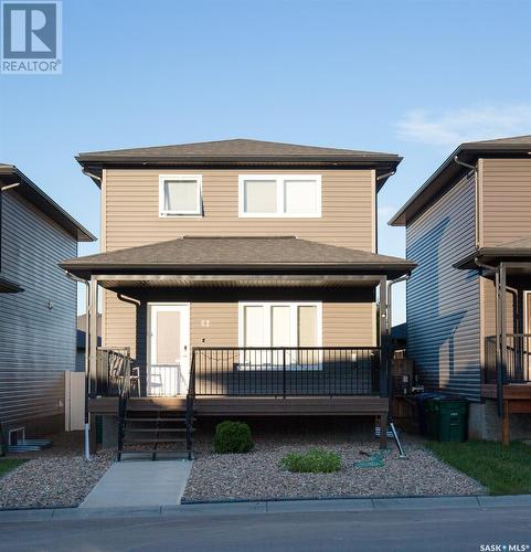 63 Brigham Road, Moose Jaw, SK - Outdoor With Deck Patio Veranda