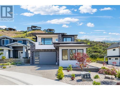 411 Vision Court, Kelowna, BC - Outdoor With Facade